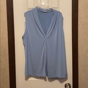 🖤💕Sky Blue Calvin Klein Sleeveless Blouse